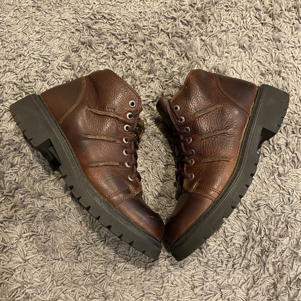 Bed Stu Men’s Brown Lace Up Combat Boots Size 43 US 10